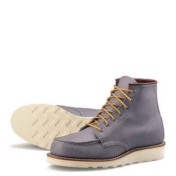 Red Wing Női Heritage Classic Moc 6 Inch Bakancs Szürke